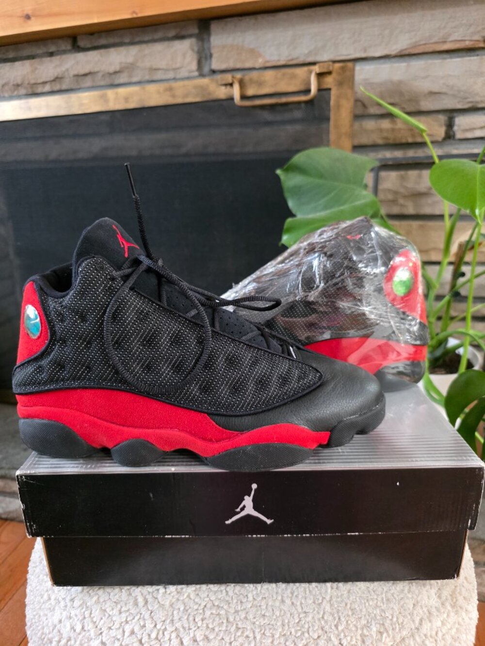 Air Jordan 13 Retro Bred 2004 DS Deadstock Size 10.5 Black Red OG Vintage